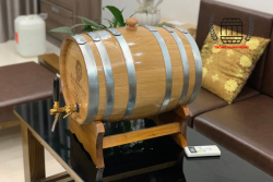 Hướng dẫn cách ngâm rượu bằng thùng gỗ Sồi