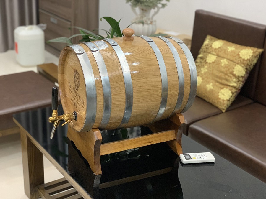 Cách làm thùng rượu gỗ sồi chất lượng